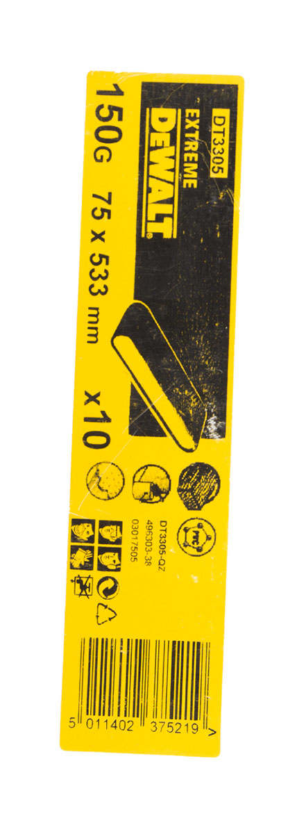 Шлифленты DEWALT DT3305 75 x 533 мм 150G 10 шт 1710₽
