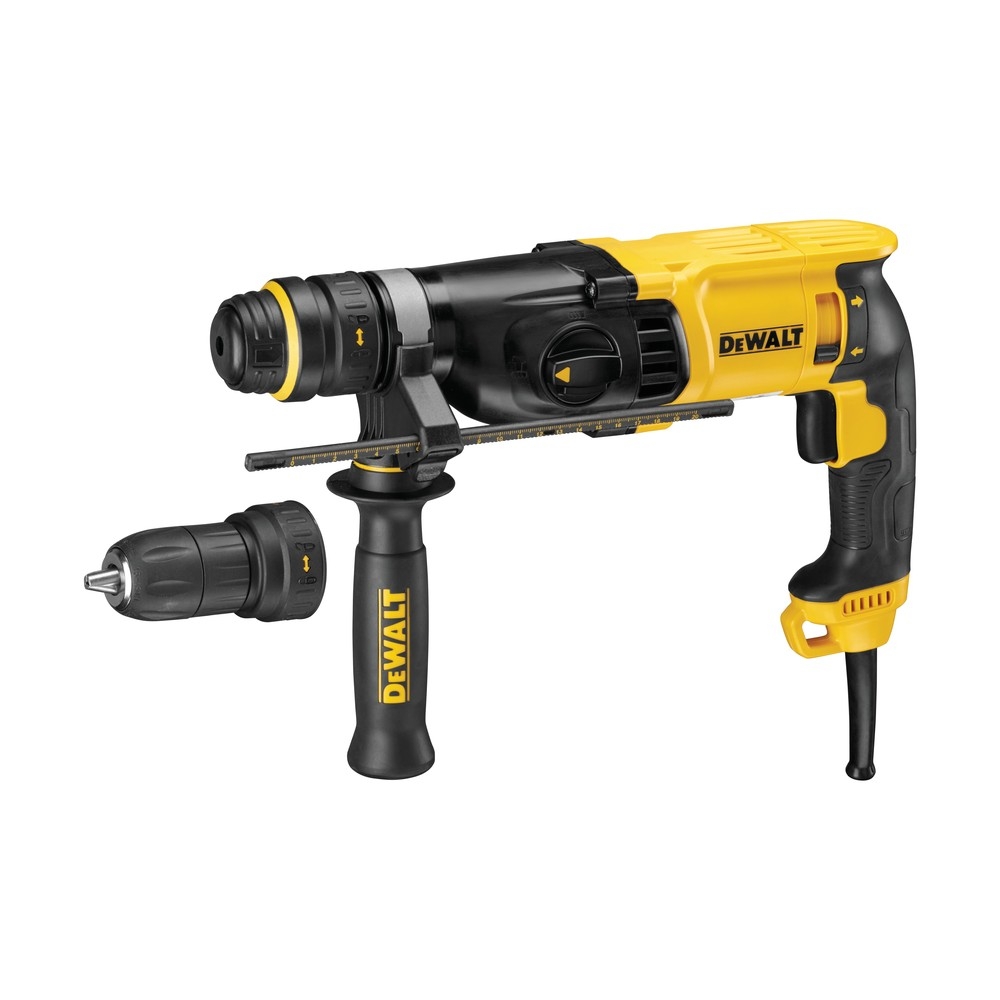 Перфоратор DEWALT D25134K, 800 Вт, 3 Дж, 5540 уд/мин (D25134K-QS)