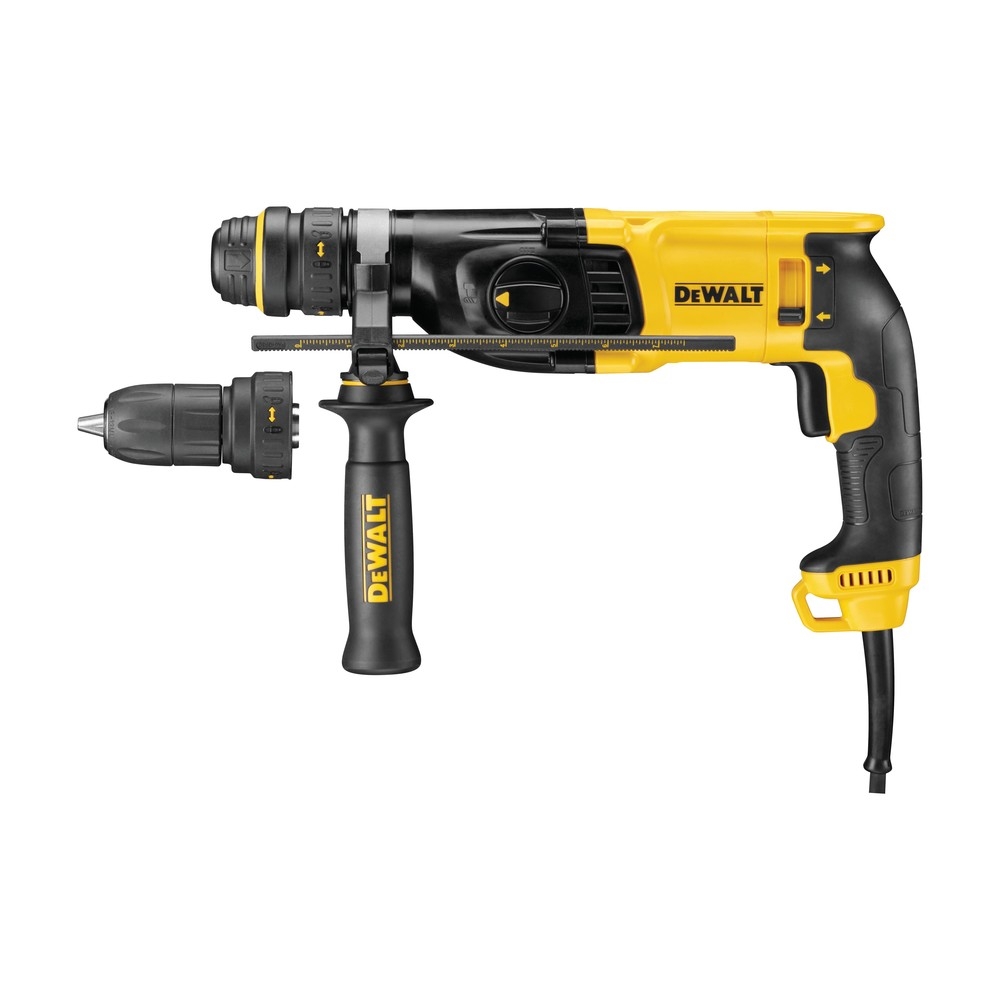 Перфоратор DEWALT D25134K, 800 Вт, 3 Дж, 5540 уд/мин (D25134K-QS)