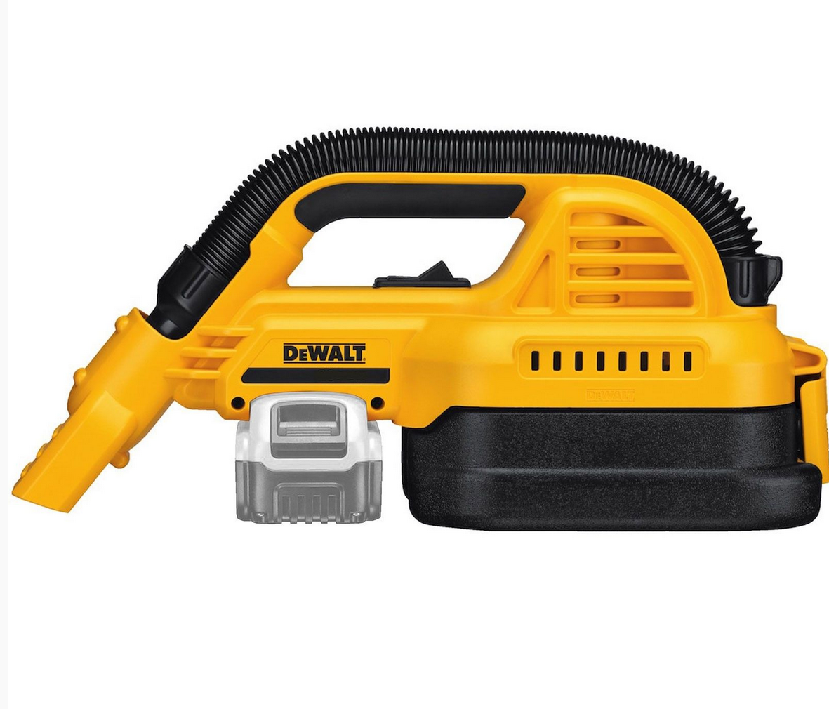 Купить DEWALT DCV517N аккумуляторный пылесос для влажной и сухой уборки, XR  18 В, 1,9 л, 180 Вт, без АКБ и З/У. Цена на ДеВОЛТ ДСВ 517 Н в официальном  интернет-магазине DeWALT