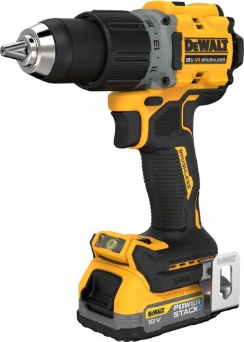 Аккумуляторная дрель DEWALT DCD800E2T, кейс, 18В, 2 АКБ 1.7 Ач, ЗУ