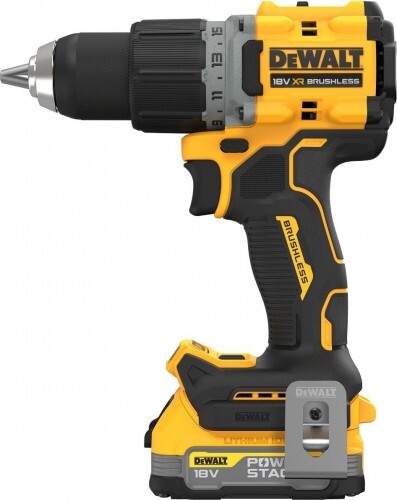 Аккумуляторная дрель DEWALT DCD800E2T, кейс, 18В, 2 АКБ 1.7 Ач, ЗУ