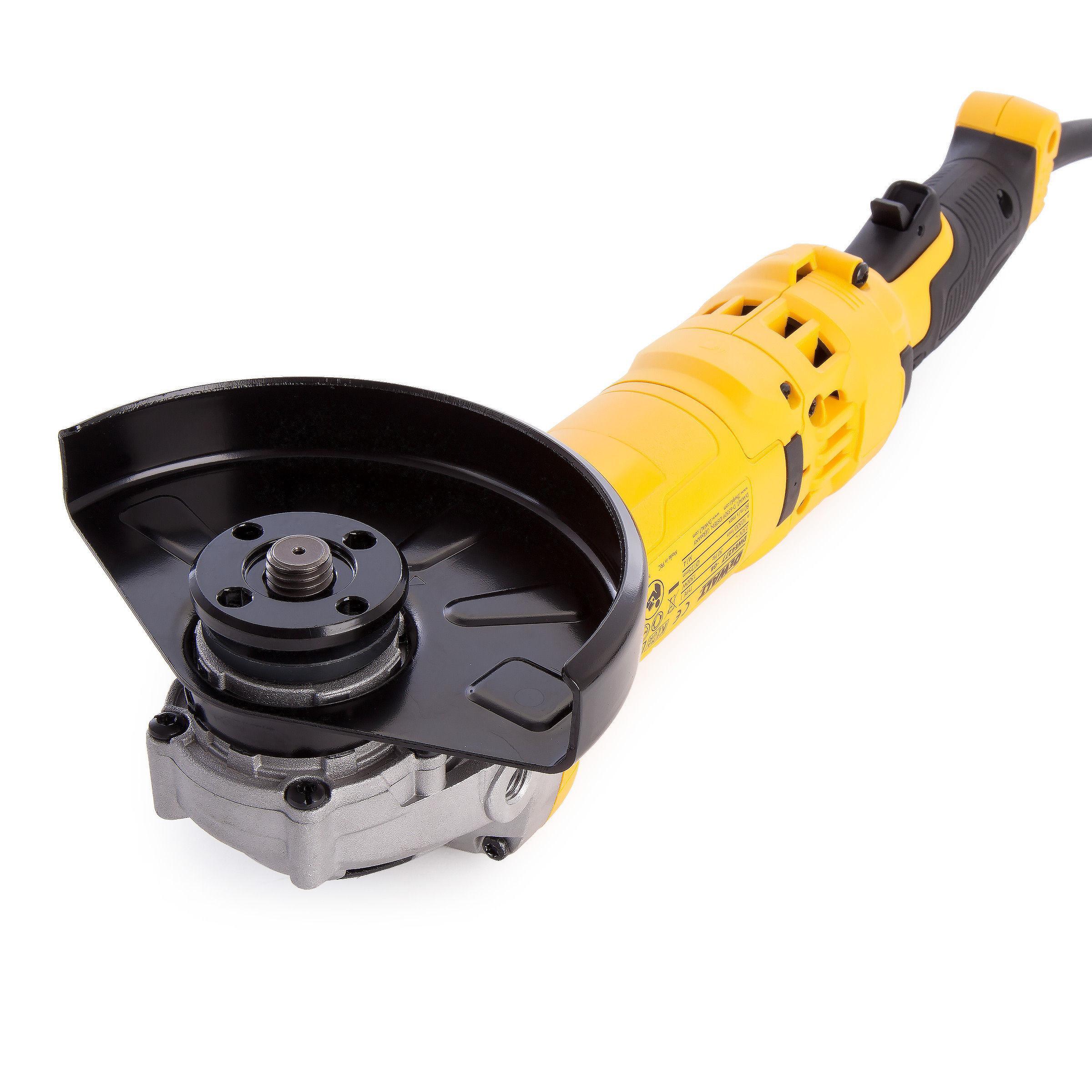 Угловая шлифмашина DEWALT, 1500 Вт, 125 мм, 10500 об/мин, DWE4277