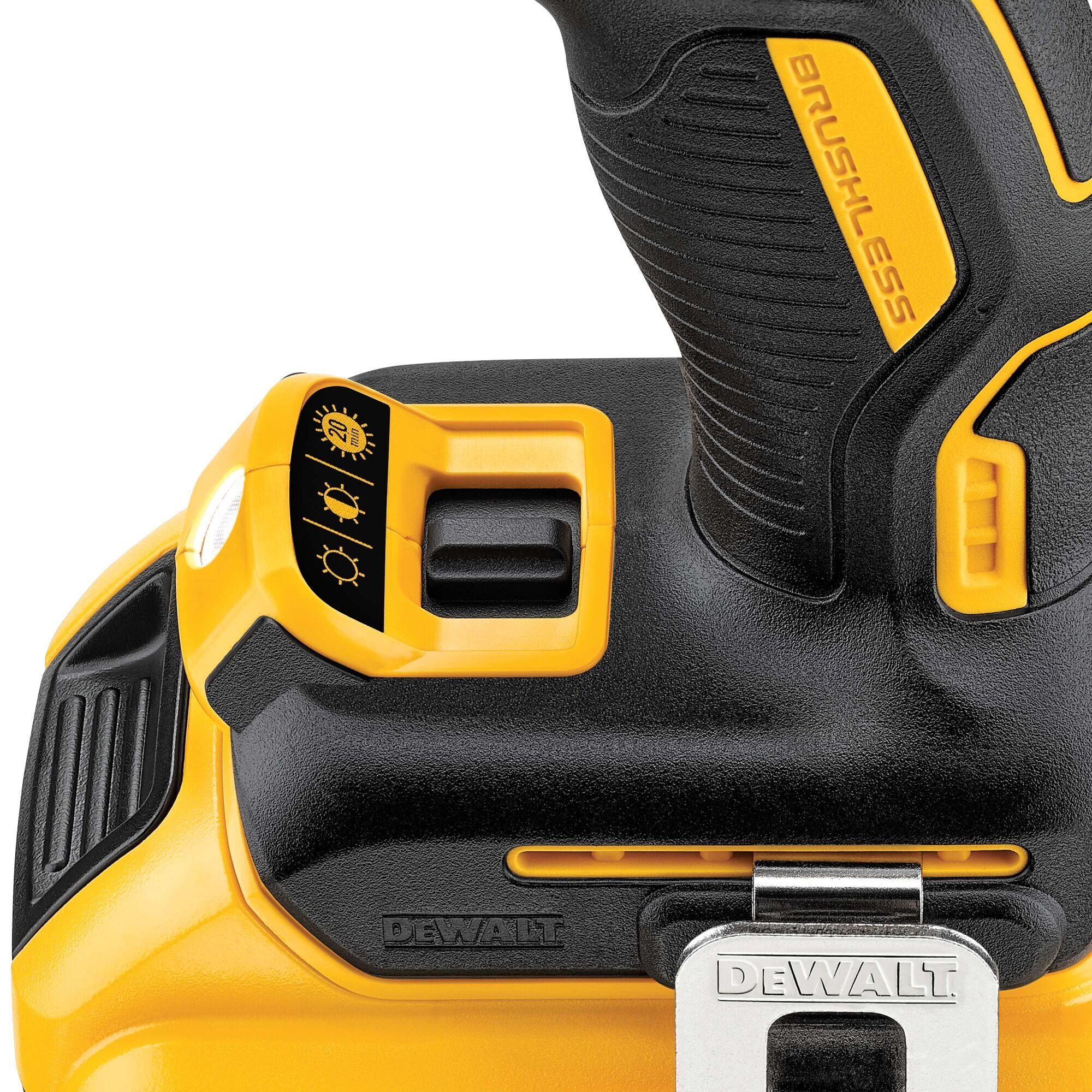 Аккумуляторная бесщеточная ударная дрель-шуруповерт DEWALT DCD796NT, 18 В, XR