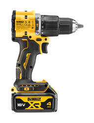 Аккумуляторная бесщеточная ударная дрель DEWALT, 18 В, 68 Нм, 28050 уд/мин, 1650 об/мин, с АКБ 4 Ач и ЗУ, в кейсе TSTAK, DCD100YM2T