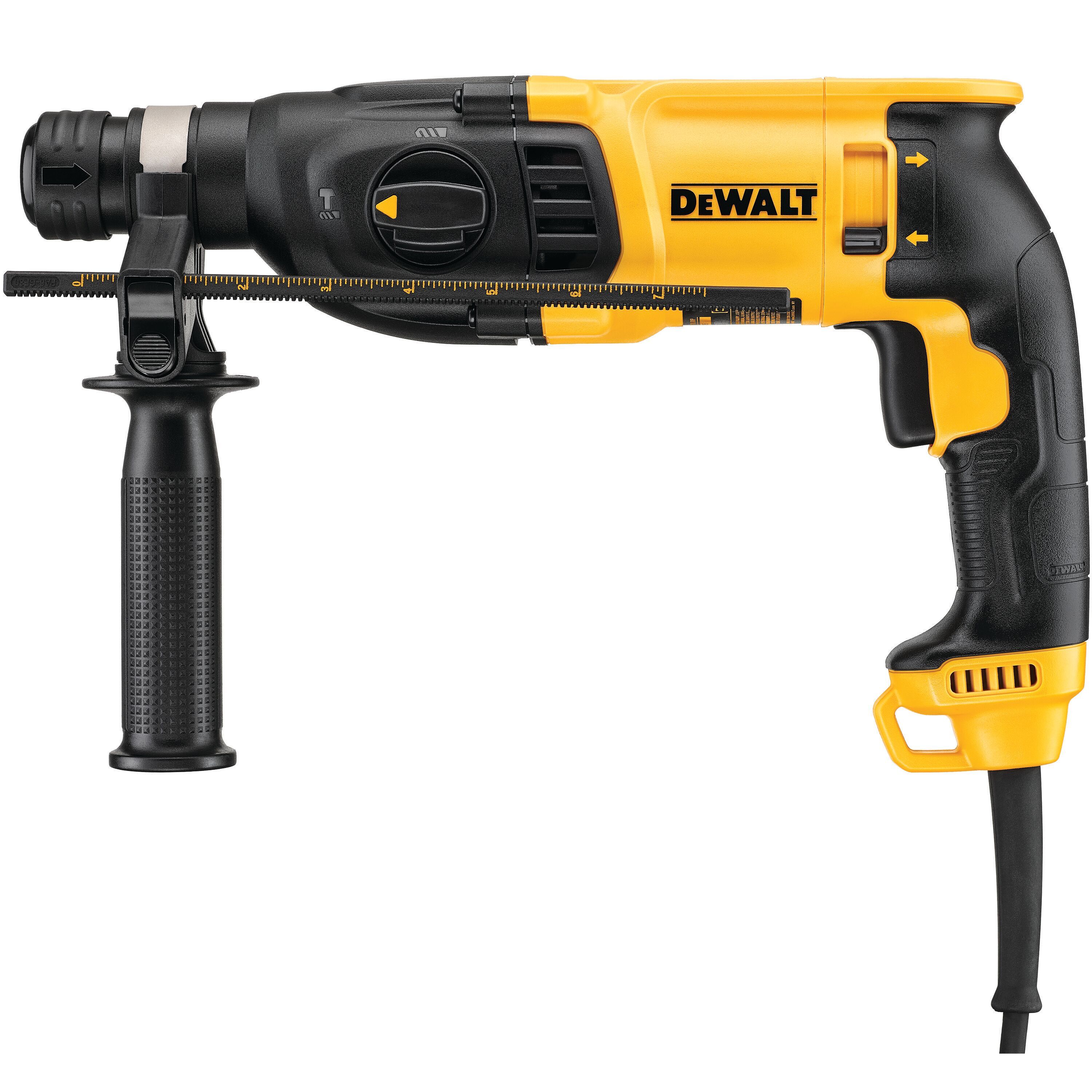 Перфоратор DEWALT, 800 Вт, 2.8 Дж, 5500 уд/мин, 1500 об/мин, в кейсе, D25133K