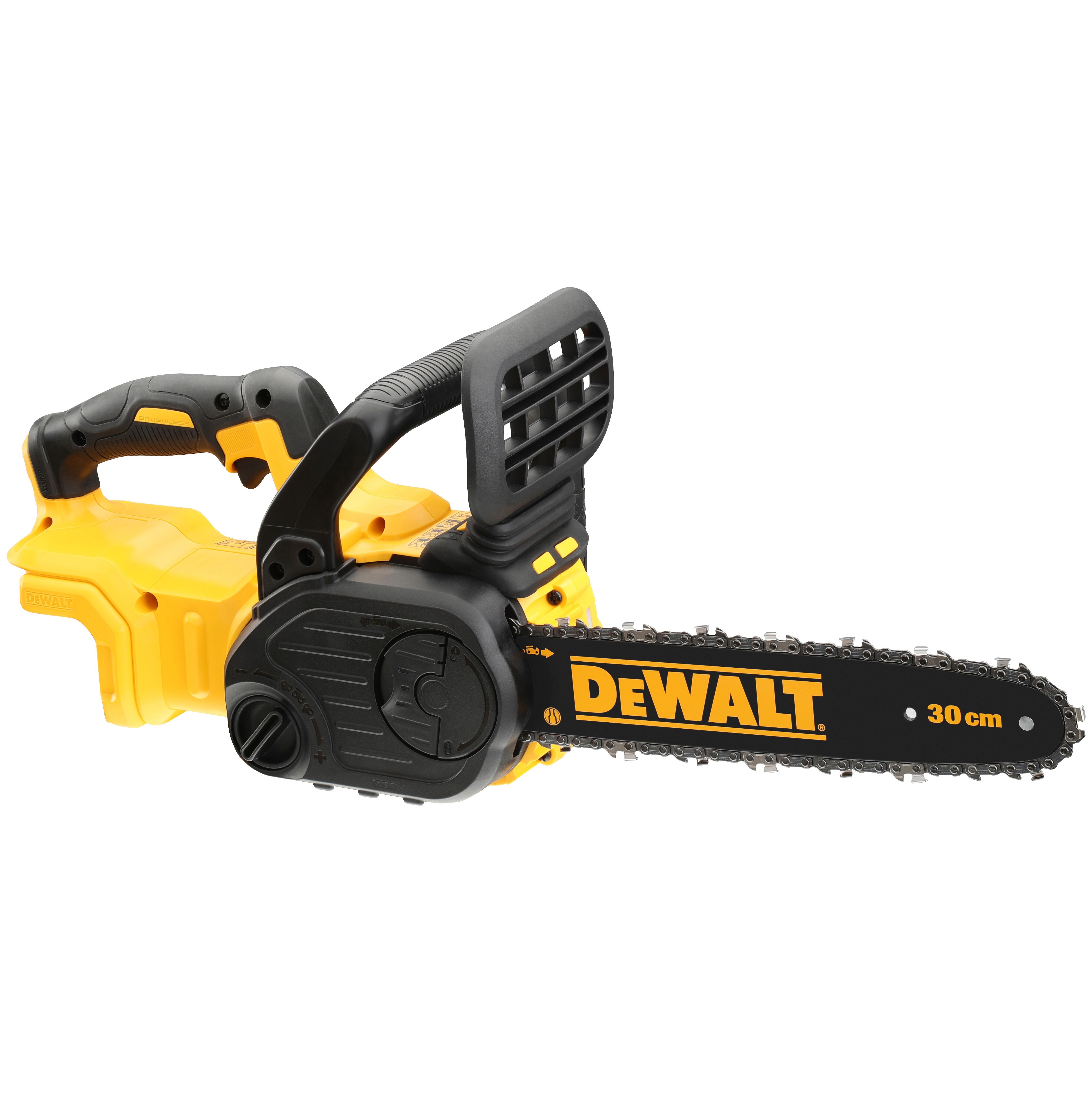 Аккумуляторная цепная пила DEWALT DCM565N, 18 В, 30 см, 7.7 м/с, без АКБ и ЗУ