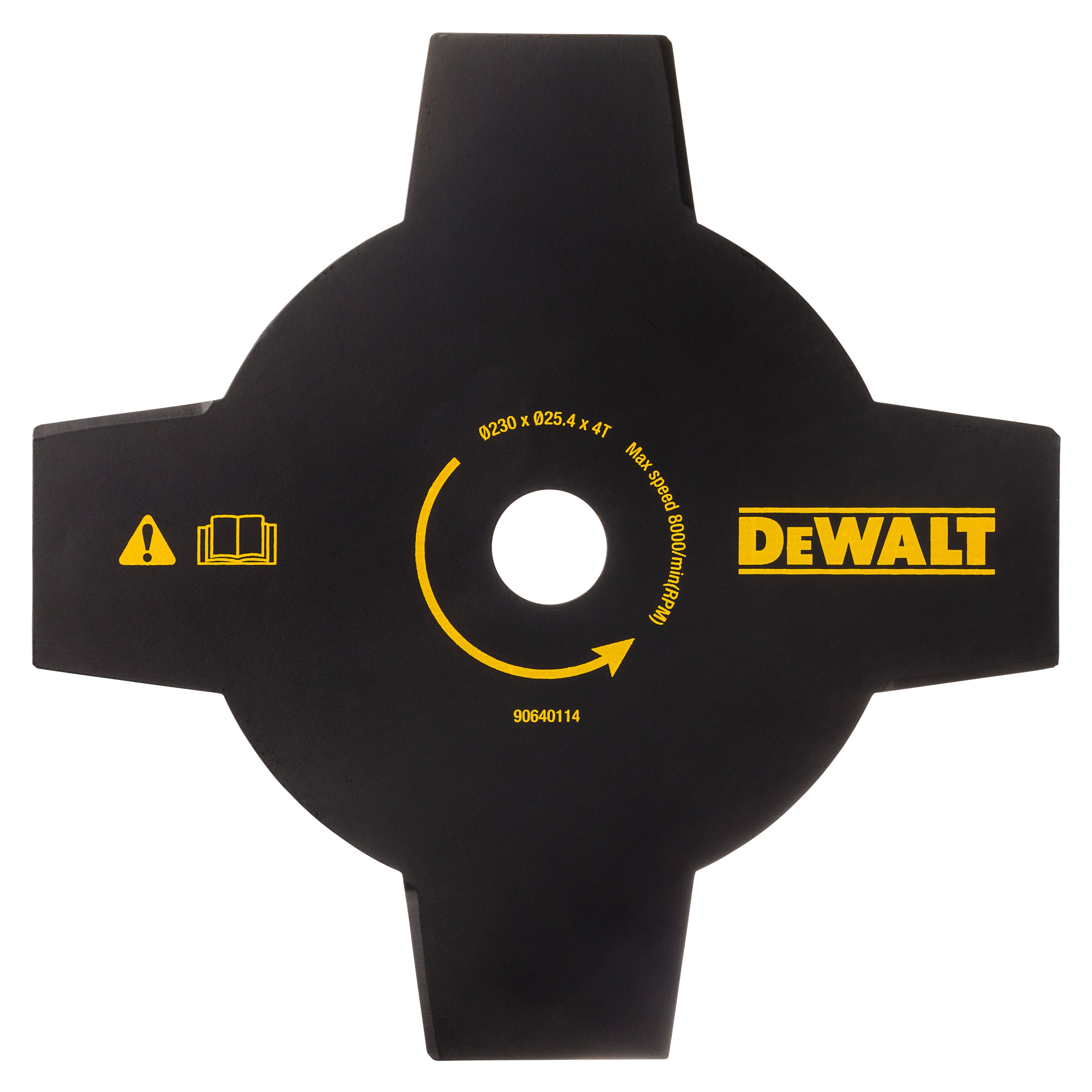 Нож для триммера 4-х лучевой DEWALT DT20655 23 см DT20655-QZ 1590₽