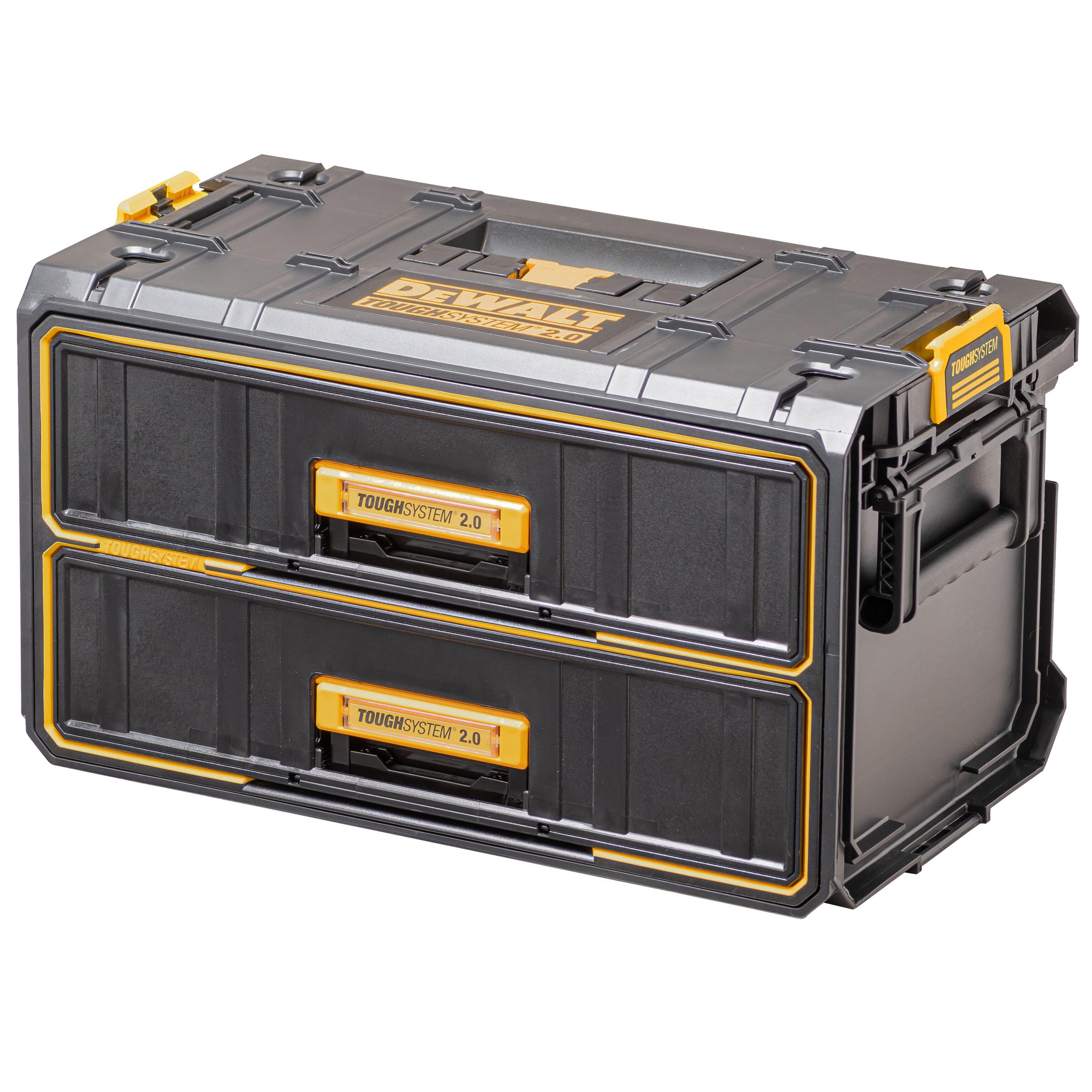 Ящик для инструмента DEWALT TOUGHSYSTEM DWST83529-1 выдвижной 2 отделения 51 л 21800₽