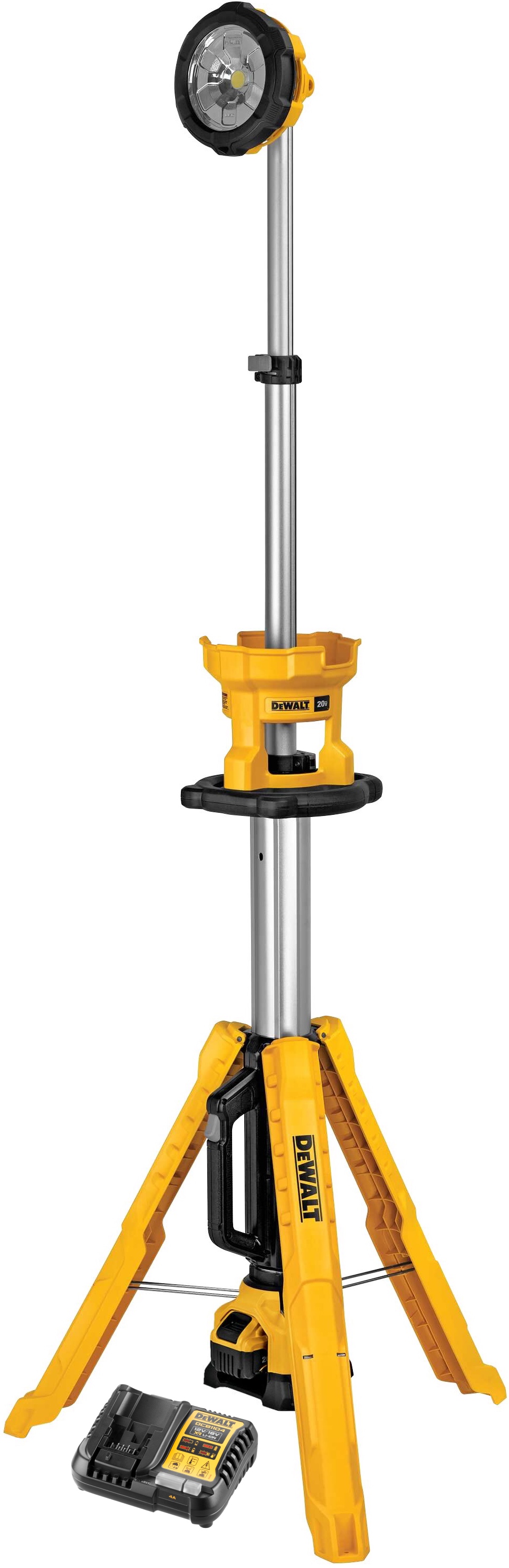 Аккумуляторная мачта освещения DEWALT DCL079P1 20 В 3000 лм с АКБ 5 Ач и ЗУ DCL079P1N-A9 46530₽