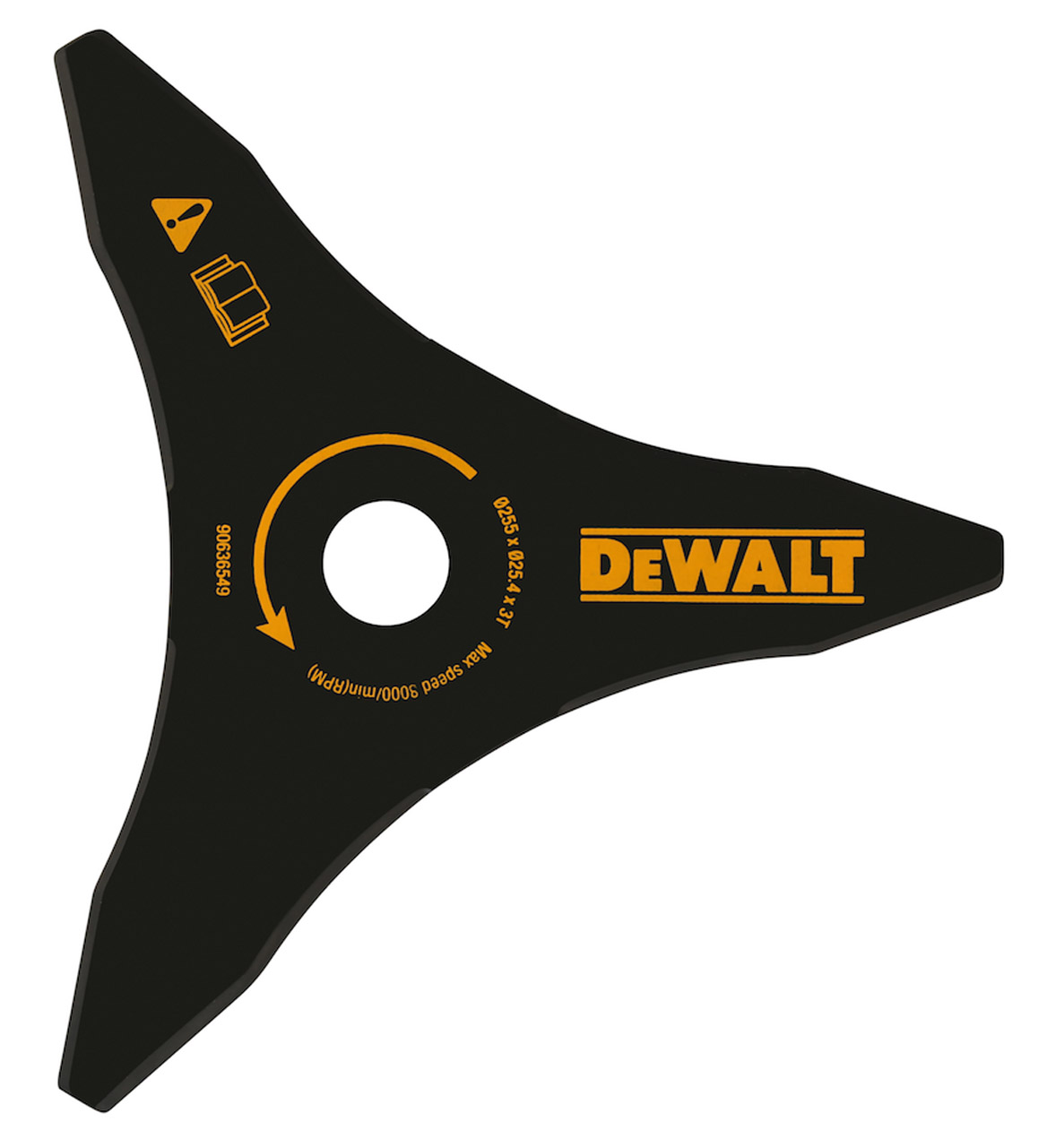 Нож для триммера 3-х лучевой DEWALT DT20653 255 см для DCM571N 1990₽
