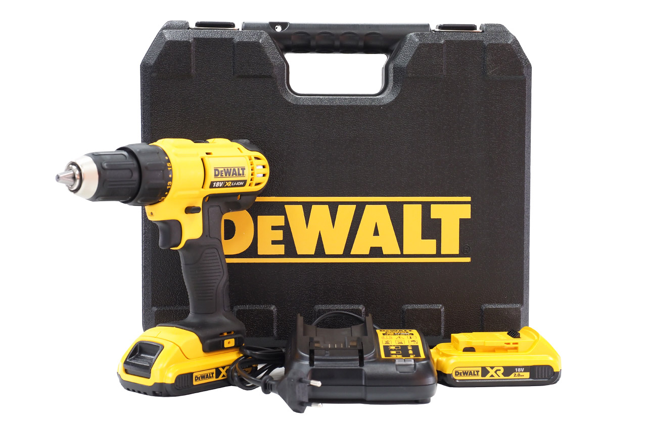 Аккумуляторная безударная дрель-шуруповерт DEWALT DCD771D2, 18 В, XR