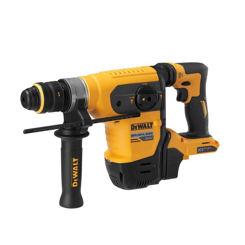 Купить DEWALT DCH417NT аккумуляторный трехрежимный перфоратор, SDS+, 54,  без АКБ и ЗУ. Цена на ДеВОЛТ ДСХ 417 НТ в официальном интернет-магазине  DeWALT