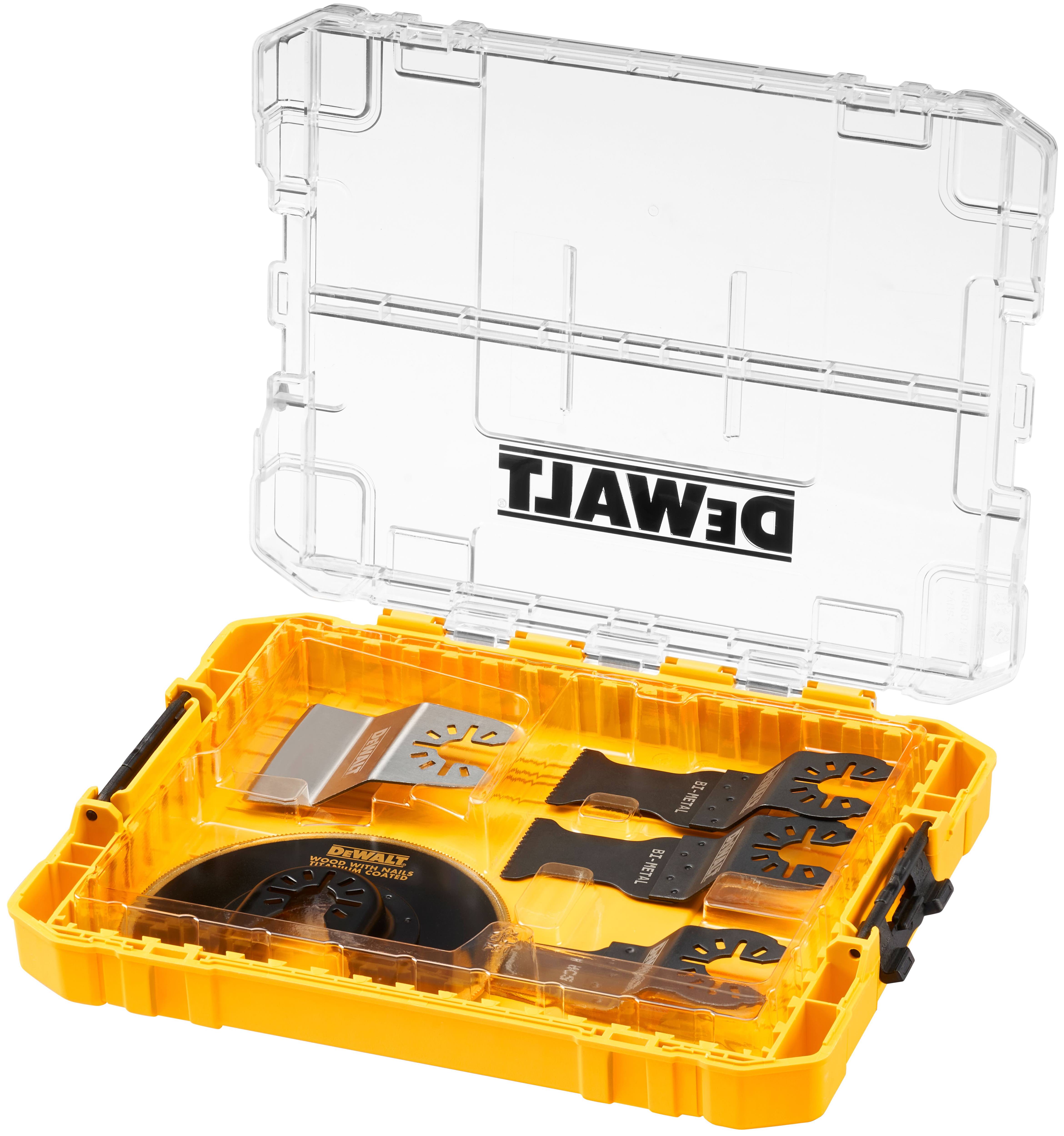 Набор пильных полотен DEWALT DT20761 для реноватора 5 шт в кейсе DT20761-QZ 4120₽