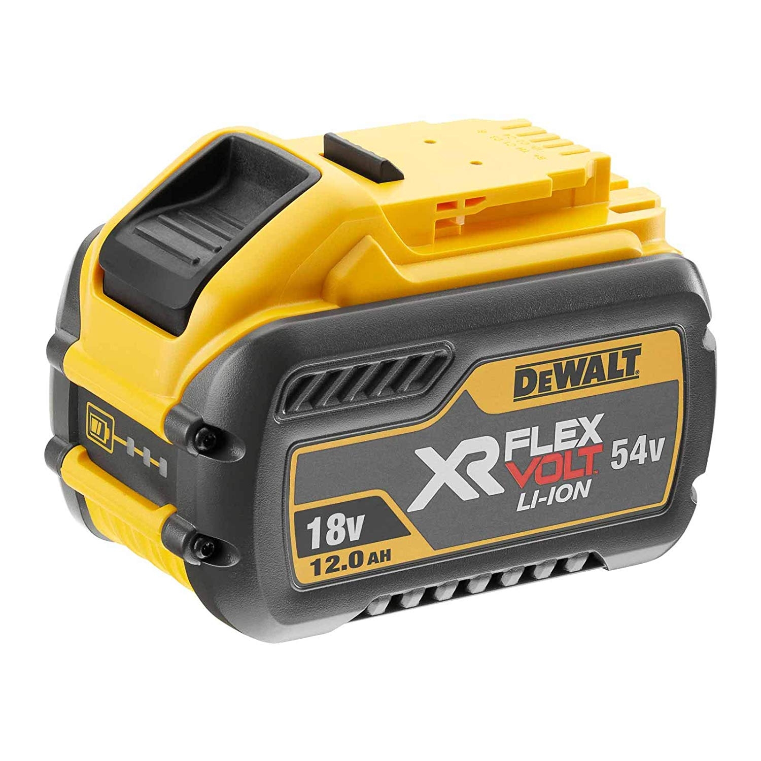 Купить DEWALT DCB548 аккумулятор FLEXVOLT, Li-Ion, 18/54 В, 12/4 Ач. Цена  на ДеВОЛТ ДСБ 548 в официальном интернет-магазине DeWALT