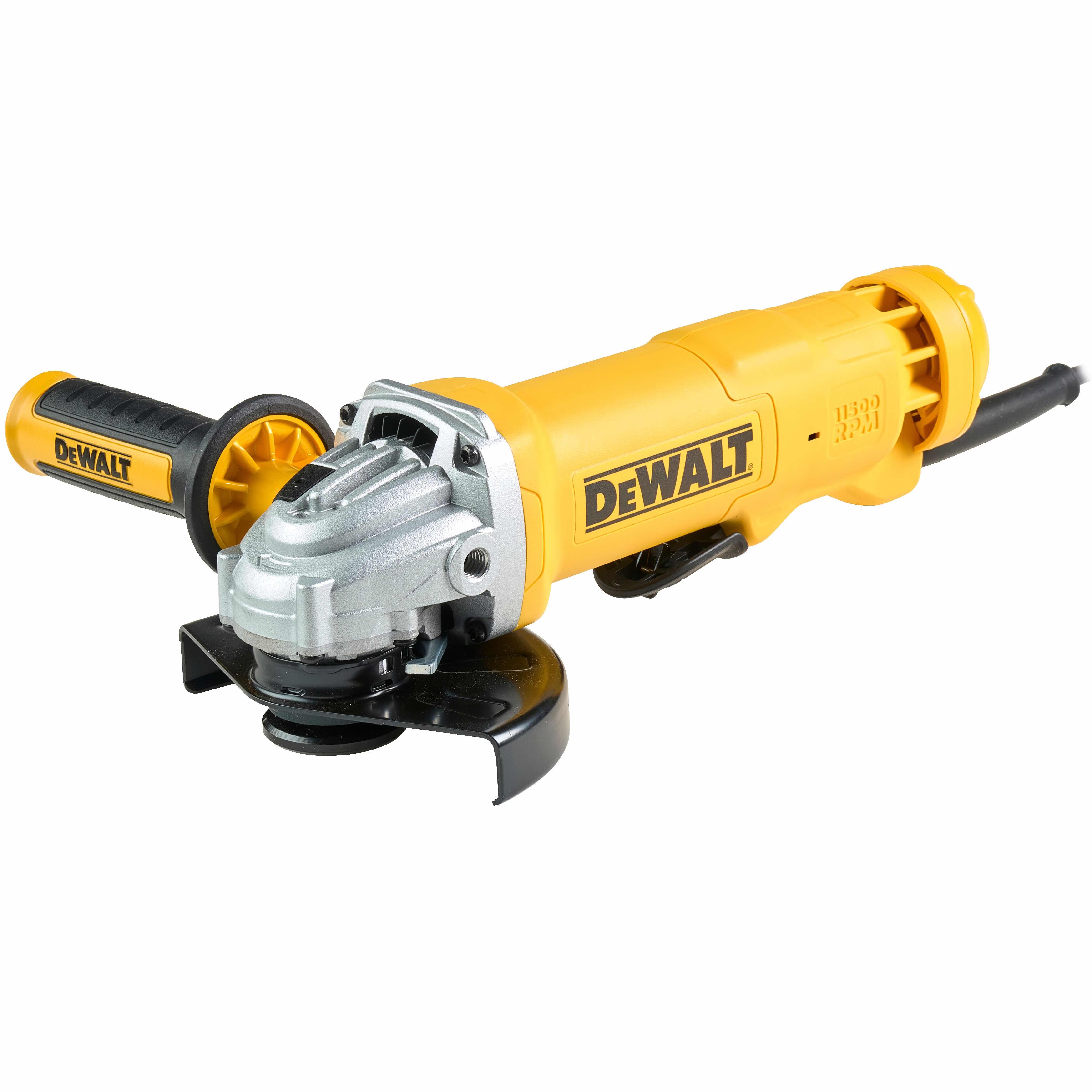 Угловая шлифмашина DEWALT DWE4233 1400 Вт 125 мм 11500 обмин DWE4233-QS 17290₽