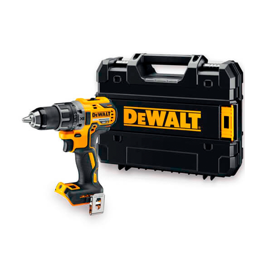 Аккумуляторная безударная бесщеточная дрель-шуруповерт DEWALT DCD791NT, 18 В без аккумулятора и ЗУ