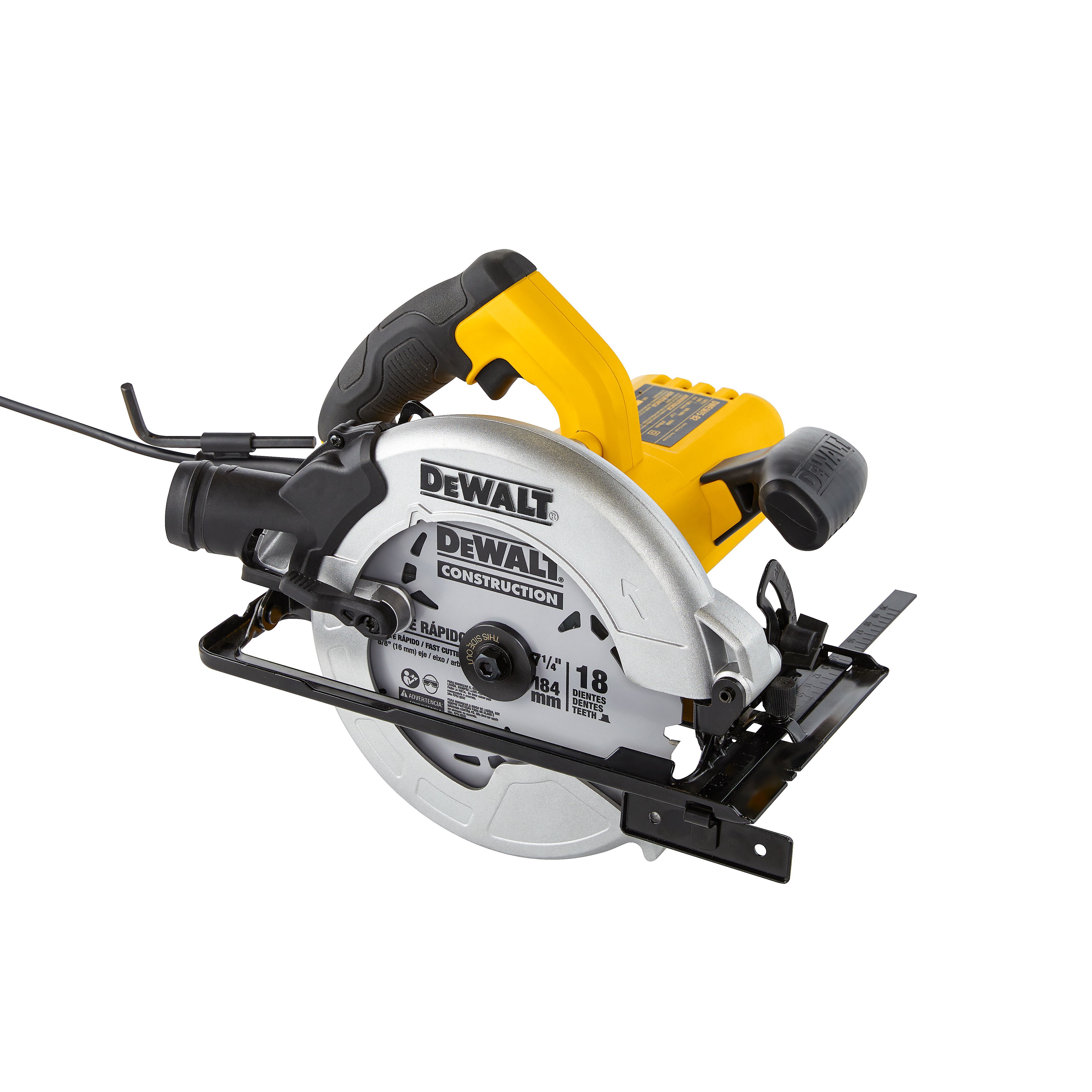 Пила дисковая DEWALT DWE5615 1500 Вт 190 мм 5500 обмин DWE5615-QS