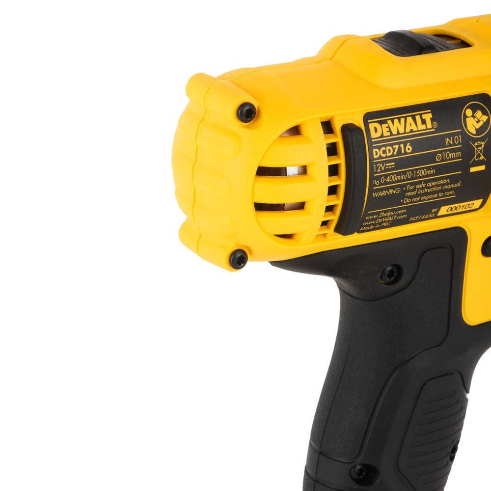 Аккумуляторная ударная дрель-шуруповерт DEWALT DCD716D2, 10.8 (12) В