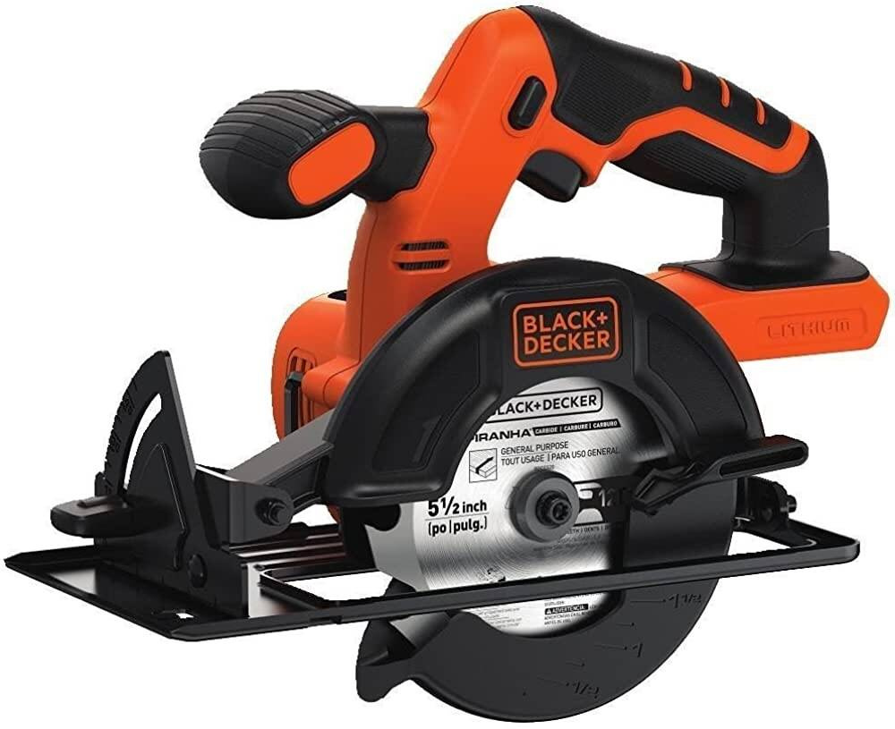 Аккумуляторная дисковая пила BLACKDECKER BDCCS18N 18 В 140 мм 3700 обмин без АКБ и ЗУ BDCCS18N-XJ 12990₽
