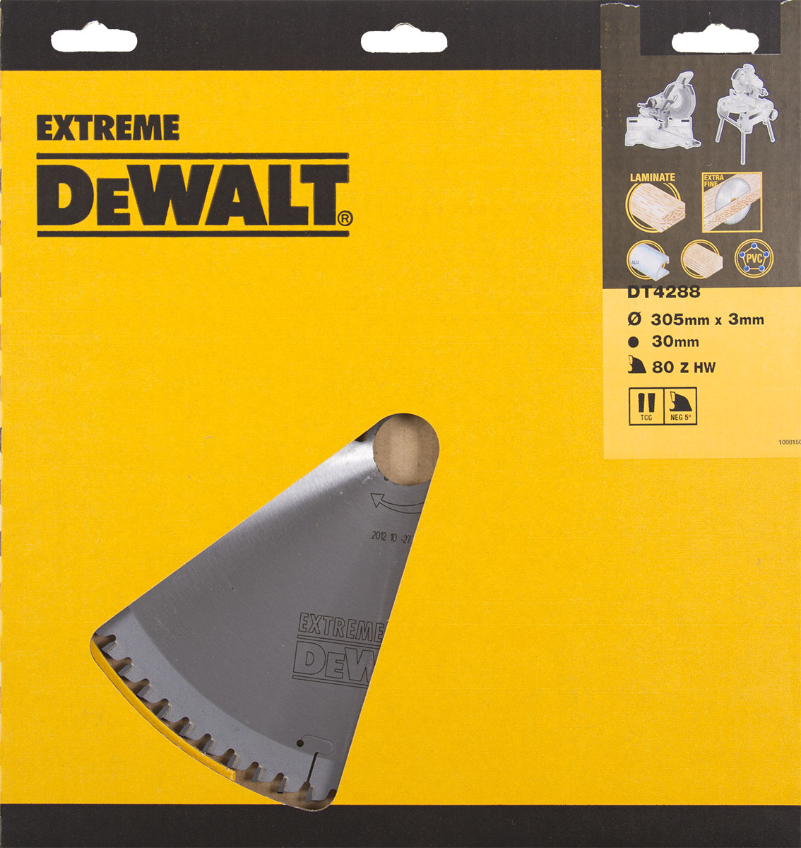 Пильный диск DEWALT EXTREME WORKSHOP DT4288, 305/30 мм.