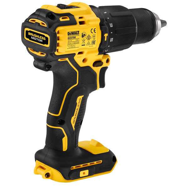 Аккумуляторная ударная дрель-шуруповерт DEWALT DCD709N,18V