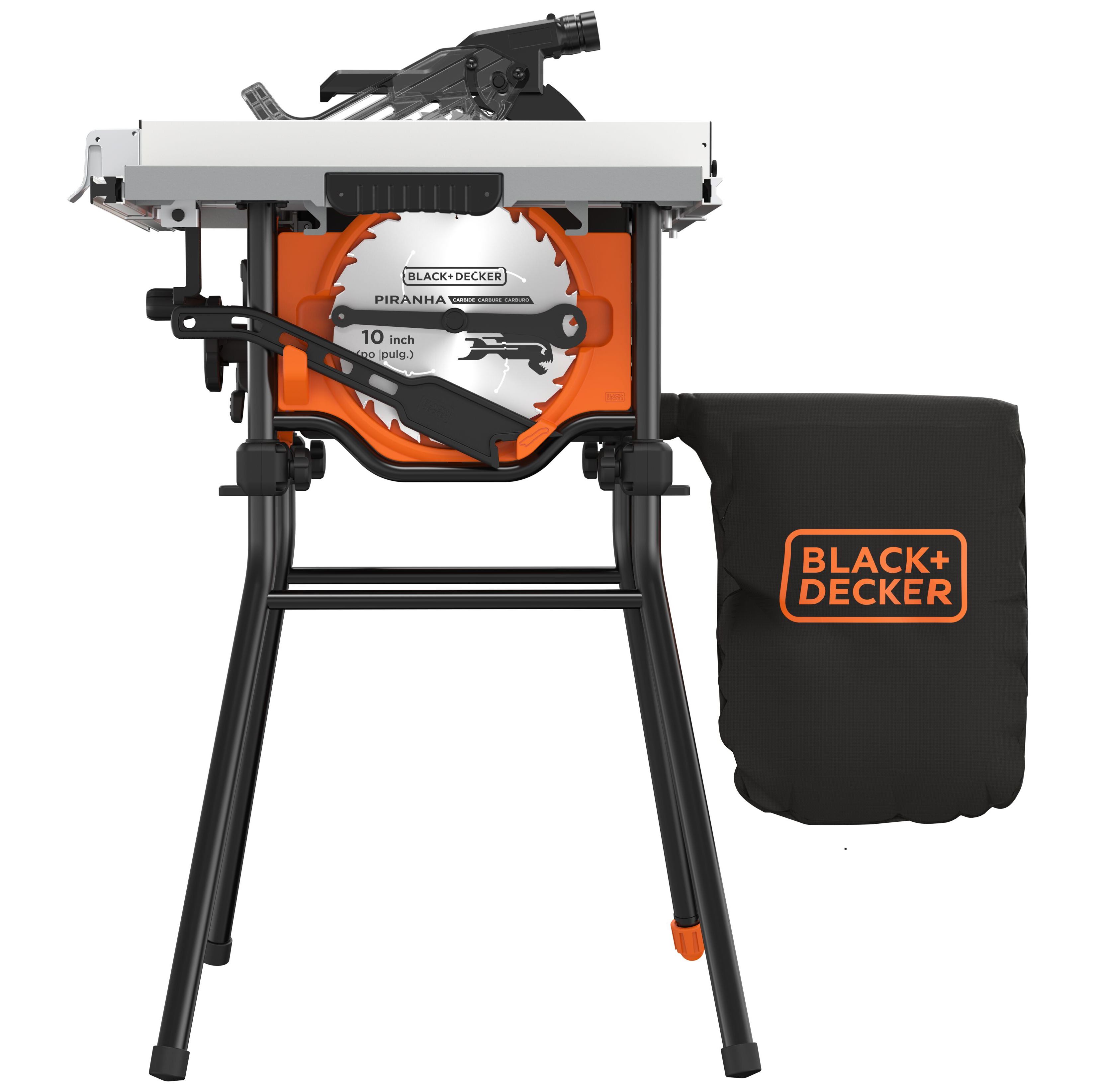 Дисковая настольная пила BLACK+DECKER BES720, 1800 Вт, 254 мм, 5200 об/мин (BES720-QS)