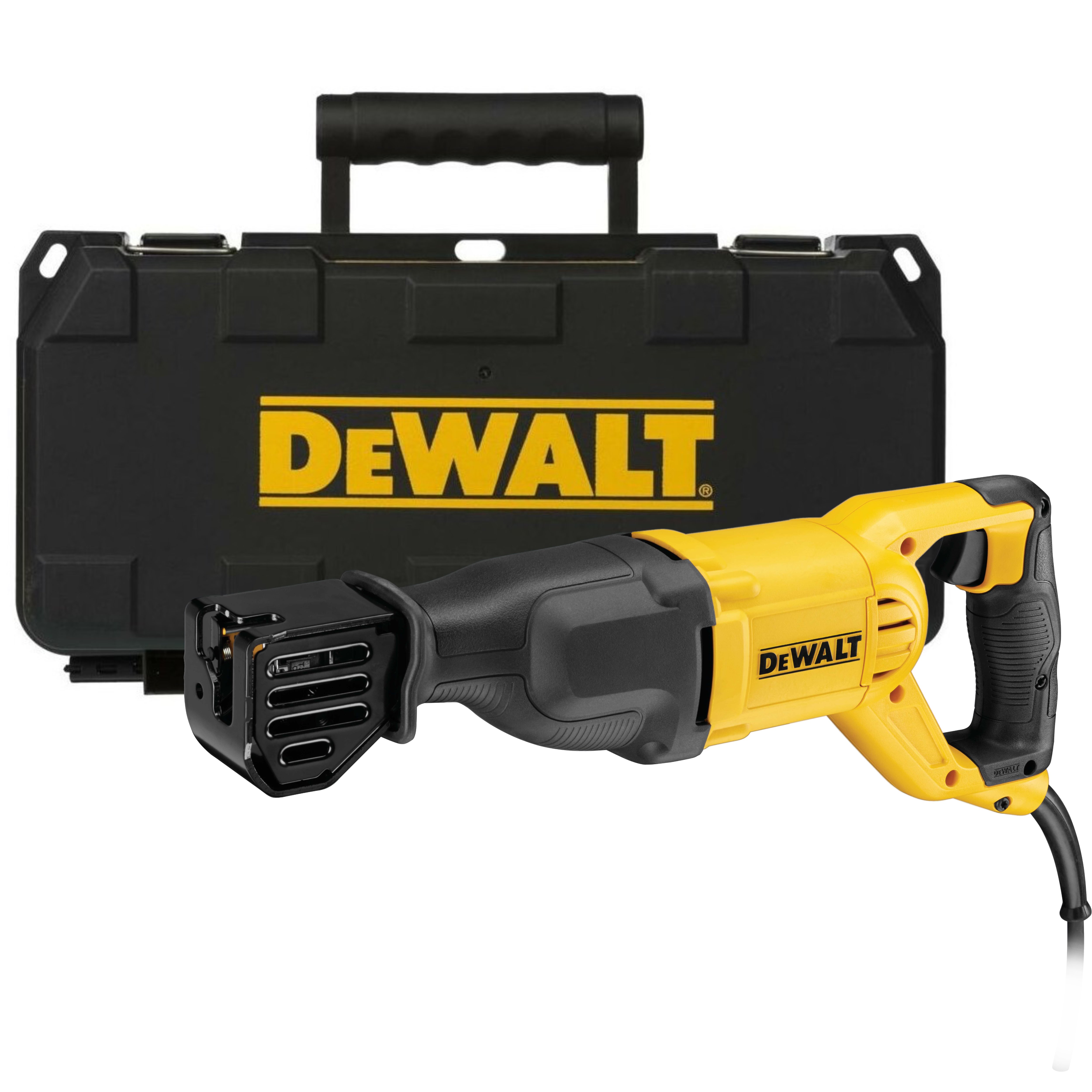 Сабельная пила DEWALT DWE305PK 1100 Вт 2800 ходмин 29 ходмин в кейсе DWE305PK-QS 27990₽