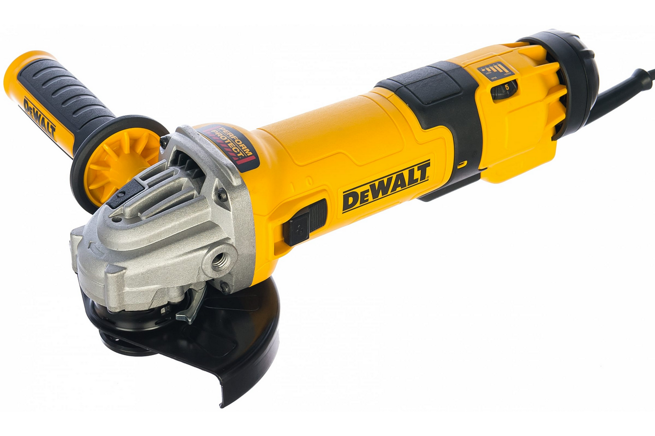 Угловая шлифмашина DEWALT DWE4257 1500 Вт, 125 мм, 10000 об/мин (DWE4257-QS)