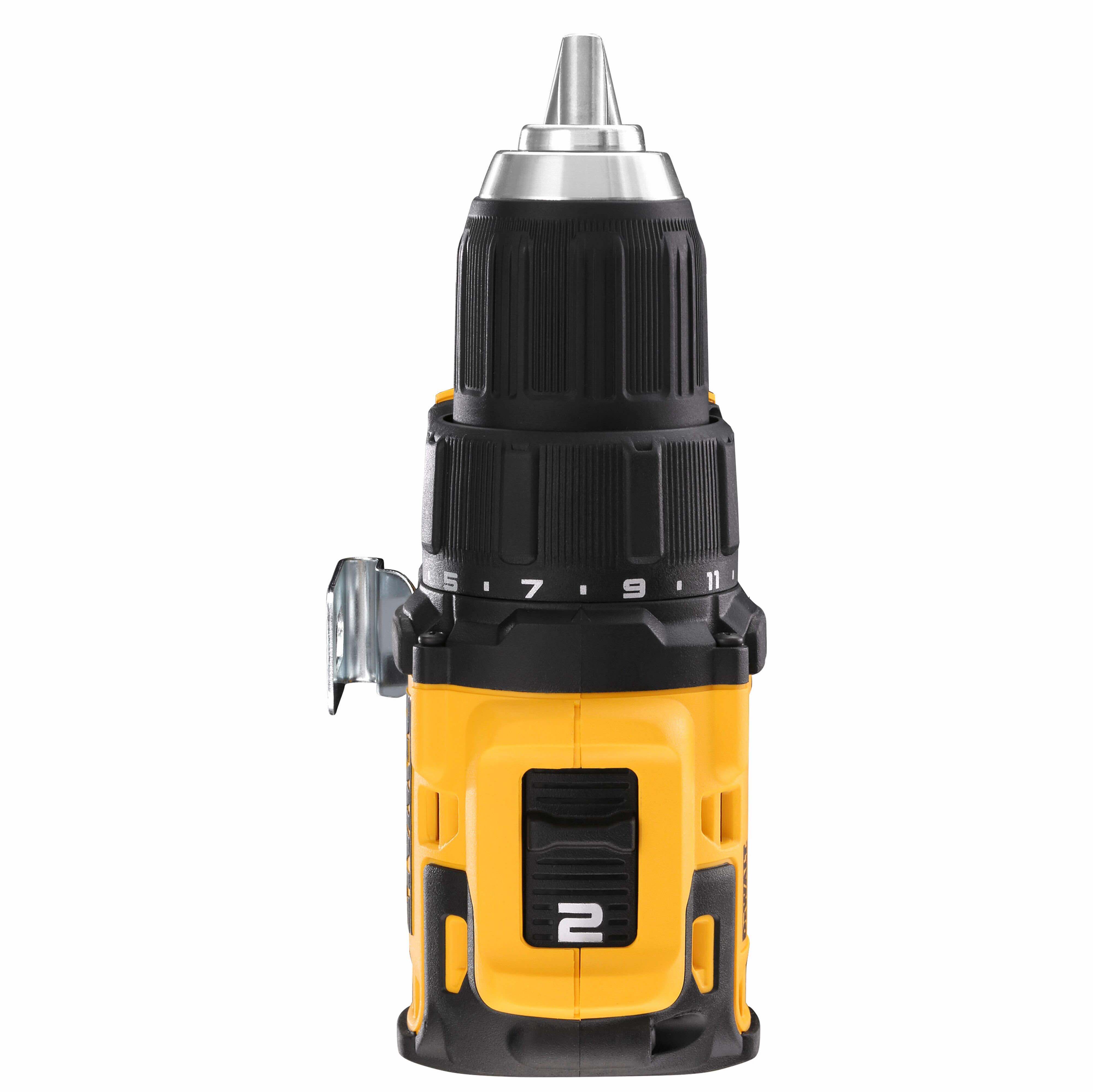 Аккумуляторная дрель-шуруповерт DEWALT DCD708P2T, 18 В, 1650 об/мин, с 2 АКБ 5 Ач и ЗУ, в кейсе TSTAK (DCD708P2T-QW)