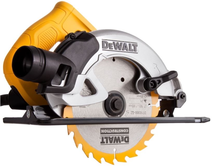 Пила дисковая DEWALT DWE550, 1200 Вт, 165 мм, 5500 об/мин (DWE550-QS)