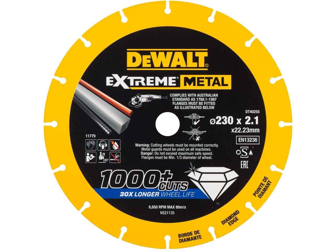 Диск алмазный DEWALT DT40255 230х2223мм DT40255-QZ 6130₽