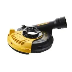 Угловая шлифмашина DEWALT DWE4257KT, 1500 Вт, 125 мм, антивибрационная ручка, кожух и чашка для шлифования