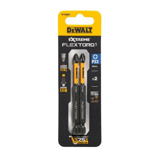 DEWALT DT70566T QZ PZ2 85 HEX 2 DT70566T QZ 70566 DeWALT