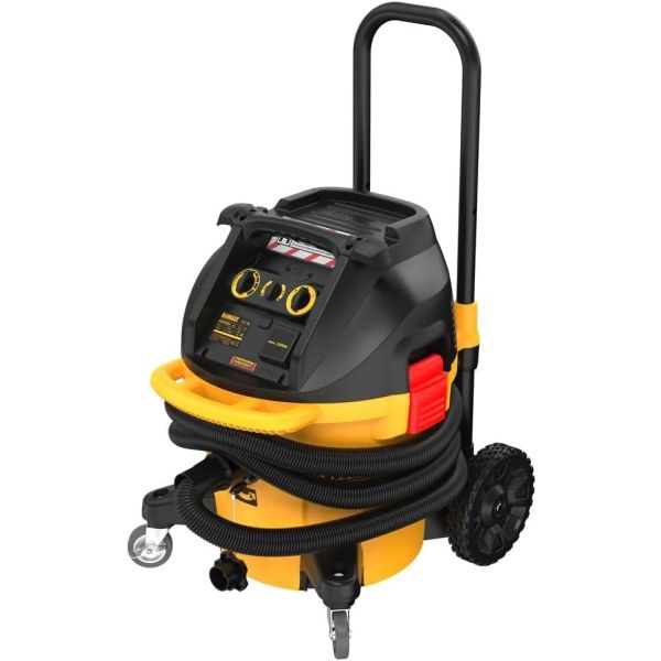 Купить DEWALT DWV905H строительный пылесос 1400 Вт, 38 л (DWV905H-QS ...
