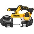 Аккумуляторная ручная ленточная пила DEWALT DCS378P1, 18 В, 174 м/мин, с АКБ 5 Ач и ЗУ (DCS378P1N-XJ)