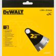 Алмазный круг сегментный по абразивным материалам DEWALT DT3773, 230 x 22.2 мм, h=7.5