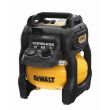 Аккумуляторный компрессор DEWALT, 54В, 9.3 бар, 10 л, без АКБ и ЗУ, DCC1054N