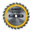 Диск пильный по дереву DEWALT CONSTRUCTION, 184х16х1.2 мм (DT1939-QZ)