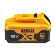 Аккумулятор DEWALT DCB184P3, Li-Ion, 18 В, 5 Ач, 3 шт. (DCB184P3-XJ)