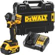 Аккумуляторный гайковерт DEWALT DCF922P1T, 18 В, 610 Нм, 3550 уд/мин, с АКБ 5 Ач и ЗУ, в кейсе TSTAK (DCF922P1NT-XJ)