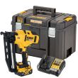 Аккумуляторный гвоздезабивной пистолет DEWALT DCN660P1T, 18 В, 48 Дж, с АКБ 5 Ач и ЗУ, в кейсе TSTAK (DCN660P1NT-XJ)
