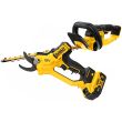 Аккумуляторный набор садовой техники DEWALT, 18 В: кусторез DCM563 + секатор DCMPP568, с АКБ 5 Ач и ЗУ