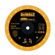 Алмазный круг по металлу DEWALT DT3752, 355 x 25.4 x 1.6, h=3