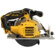 Аккумуляторная дисковая пила DEWALT DCS565S2T, 18 В, 165 мм, 4950 об/мин, с 2 АКБ 3.5 Ач и ЗУ, в кейсе TSTAK (DCS565S2T-QW)