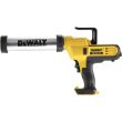 Аккумуляторный пистолет для герметика DEWALT DCE571N, 18 В, 2893 Н, без АКБ и ЗУ (DCE571N-XJ)
