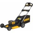 Аккумуляторный набор садовой техники DEWALT, 18 В: газонокосилка DCMWP134 + кусторез DCMHT564 + воздуходувка DCV100, без АКБ без ЗУ