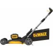 Аккумуляторный набор садовой техники DEWALT, 18 В: газонокосилка DCMWP134 + кусторез DCMHT564 + воздуходувка DCV100, без АКБ без ЗУ