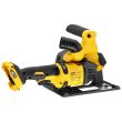 Аккумуляторный штроборез DEWALT DCG200NT, 54 В, 125 мм, 9000 об/мин, без АКБ и ЗУ, в кейсе TSTAK (DCG200NT-XJ)