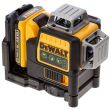 Аккумуляторный лазерный нивелир DEWALT DCE089D1G, 12 В, зеленый луч, 35 м, с АКБ 2 Ач и ЗУ, в кейсе TSTAK (DCE089D1G-QW)